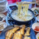 선유도중학교 | [전북 군산] 군산 선유도 가성비 맛집 “남도밥상” 박대구이정식(바지락탕서비스)