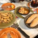 불 만난 스테이크 | 바르셀로나 현지인 맛집 BODEGA JOAN 적극 추천, 칼솟 스테이크 감바스 꼴뚜기튀김