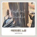 노원역미용실 어반트랜드 보라디자이너 솜브레 투톤염색 후기