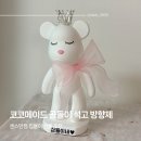 곰돌이 석고 방향제 코코메이드 빅베어브릭 실내 방향제와 인테리어 오브제를 한번에