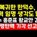 복귀한 한덕수 &#39;마은혁 임명&#39; 생각도 말라 /김문수 &#34;尹탄핵도 속히 기각하라&#34; 권순활TV 이미지