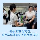 허브스토리학원 | 꿈을 향한 날갯짓, 싱가포르항공승무원 합격 후기