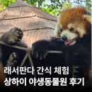 상해 여행 가볼만한 곳 상하이 야생동물원 후기