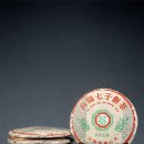 중국 차종류 1990년대• 수선화 청과(생차) 水仙花牌青饼（生茶） 이미지