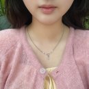 휘원공방 써지컬 목걸이 착용 후기 크리스탈 플라워 목걸이 데일리템으로 추천
