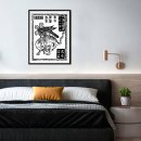 영남대학교 자연박물관 | 조선 후기 목공예 삼재부판 호랑이 독수리 무늬 포스터 l 돼지띠 토끼띠 양띠 2026년 삼재부적