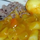 노란떡볶이 이미지