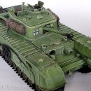 Churchill Crocodile British Tank (1/35 TAMIYA MADE IN JAPAN) PT2 이미지