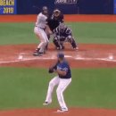 MLB 템파베이 마무리 호세 알바레도 99마일 투심 패스트볼.gif 이미지