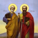 갈전마티아성당 앞 | 성 베드로와 성 바오로 사도 대축일(교황 주일) | Saints Peter and Paul, Apostles