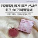 팡팡 | [여름뮤트] 페리페라 맑게 물든 선샤인 치크 28 케미팡팡해 후기!