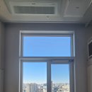 지하특수세탁 | 장안동커튼 파히나더그로브 복층오피스텔 차르르쉬폰커텐 설치후기