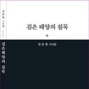 성준용 시집 - 검은 태양의 침묵 이미지