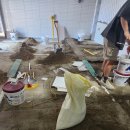 고벽돌 | [상가 타일 시공]경기 광주 프랜차이즈 카페 상가 타일 시공 후기2024T14_포세린_고벽돌_주방