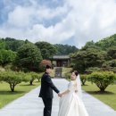 광주주단 | [ 장수의암사 야외웨딩 ] 광주 야외웨딩 드레스 / 실크드레스 / 야외 세팅 / 지혜플 ♥