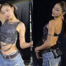 지효, 워터밤에 청바지 입었다가? 쿨한 답변 뒤에 숨은 쯔위의 지원사격