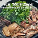 유천마을 영농조합법인 | [경북/청도] 한재 미나리 비닐하우스에서 먹는 삼겹살 맛집 “유천한결농원” 내돈내산 추천