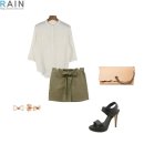 블라우스코디/샌들코디/스커트코디/클러치코디 이미지