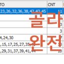 제1136회 (2024.09.07) 비주얼로또 완전제외수 및 추천조합 이미지