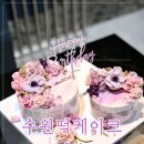 수원 부모님 생신 떡케이크 맛집 추천 미올 블루베리 시루 후기