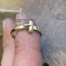 986 | 티파니 T1 반지 찍힘 복원｜T부분 삼각형 각 무너짐 금추가 복원 작업 후기 (명품주얼리수리 986번째)