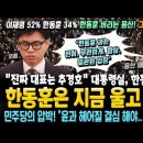 한동훈은 지금 울고 싶다 이미지