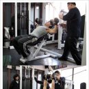 = Seated dumbell shoulder press = 이미지