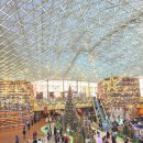 소망작은도서관 | 2025년 스타필드 코엑스몰 별마당도서관 크리스마스트리 종이로 된 놀이동산 속 포토존