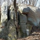 바위와 산성 이미지