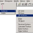 [고급 캐드] 서페이스 1장. Box(박스), Cone(원추),Dish(접시),Dome(반구) 이미지