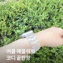 애플워치여름스트랩 추천 니니샵 애플워치투명스트랩 가성비 후기