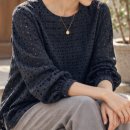 줏10)네이비스퀘어순면펀칭자수 이미지