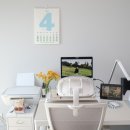 아이엔지안경 | 신혼집 데스크 테리어 꾸미기(렉슨조명, 달력, 데스크매트 구매)