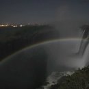 Moonbow Lunar Rainbow Timelapse at Victoria Falls, Zambia HD 이미지
