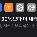 [IOS 단축어 고수용] 집 밖에서 배터리 00%미만이 되면 자동으로 저전력모드! 이미지