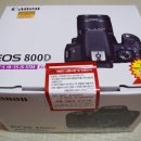 새상품 캐논 EOS-800D + EF-S 18-55 IS STM kit 판매합니다 이미지