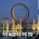 여수여행 필수코스 빅오 해상분수쇼 무료 관람