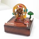 유럽풍 꽃사슴 벽걸이 시계, 인테리어 소품 이미지