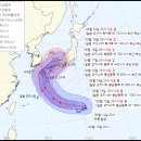 Re: "난마돌" 남해안 아슬아슬 지나쳐 일본 상륙 전망 ~ 이미지