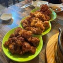 암사동 케리홈치킨 세가지맛 치킨과 떡볶이 먹고왔어요