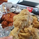 네네치킨 권선점 반반반세트(후라이드+양념+스노윙치즈) 한마리반이 되네!?
