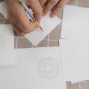 플러스펜 수채화 캘리그라피 이미지