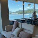 바다담 | 통영 신상카페 바다담 후기 바다뷰 보며 소금빵 먹기 좋은 대형카페