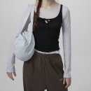 에버린 | 더바넷_에버린 리본 레이어 티셔츠 라이트블루 후기, 리뷰 🩵/ thebarnet_ averin ribbon layer t-shirt...