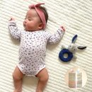 도트트리디자인 | 감성 톤에 반해버린 트리베어 신생아 바디슈트 출산선물 후기