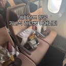 에티하드 항공 인천 아부다비 런던 후기 기내식 와이파이