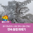 울주 영남알프스 8봉, 영축+신불+간월산 연속 등정 취재기