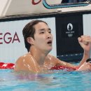 파리 올림픽, 수영 자유형 400m 김우민 동메달 이미지