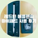 [내돈내산]아이패드 미니에 사용한 레드빈 애플펜슬 후기