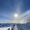스위스의.. 겨울 산 풍경 이미지